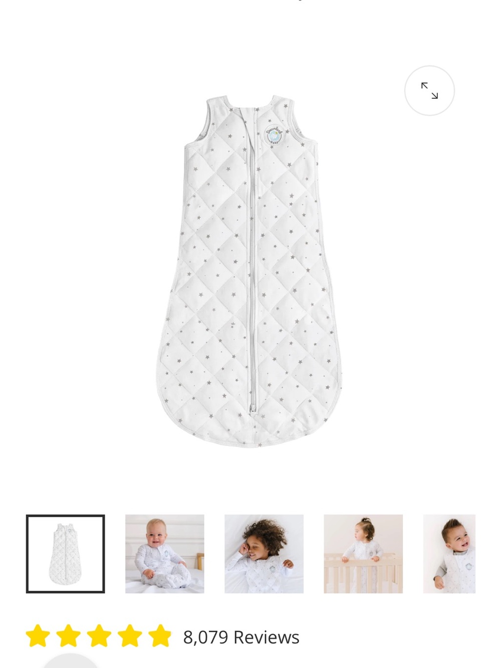 Dreamland Weighted sleep sack